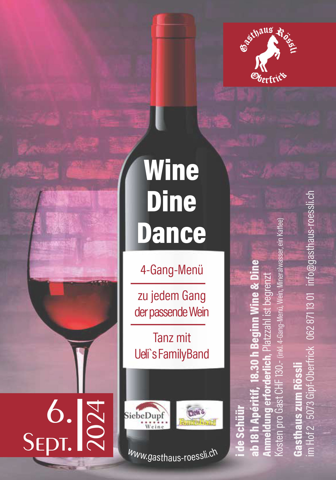 Wine Dine Dance 2023